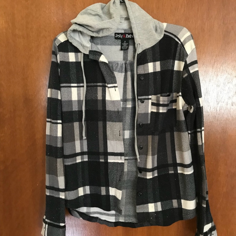 Black and White Comfy Flannel